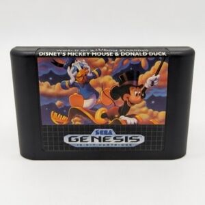 World Of Illusion Starting Mickey Mouse 🔥 Sega Genesis 🕹 Vintage Video Game